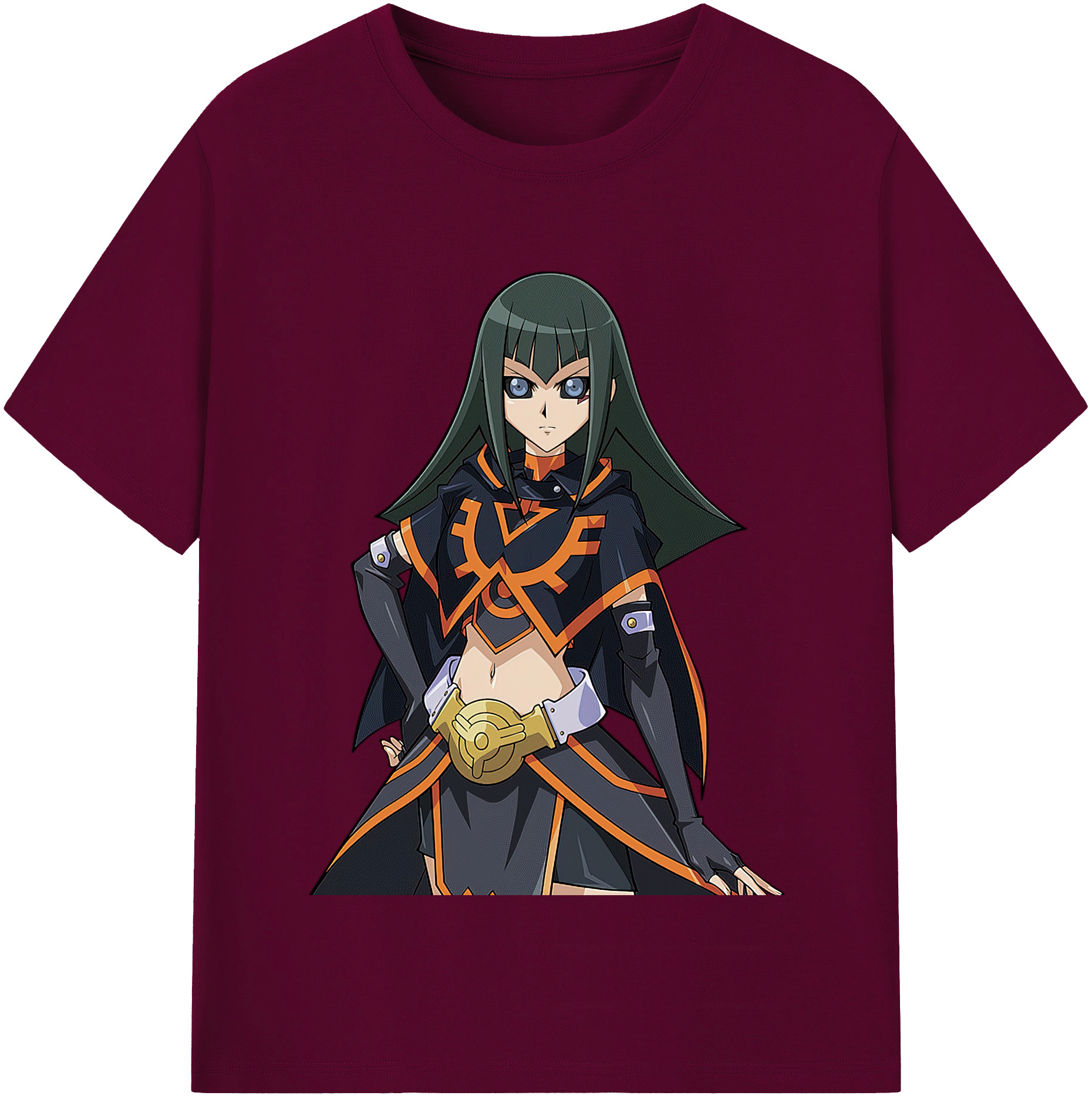 （画像用） 遊☆戯☆王 Yu-Gi-Oh! レディースカジュアルプリントTシャツ（綿100％）